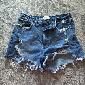 Abercrombie curve love mom shorts size 29/8